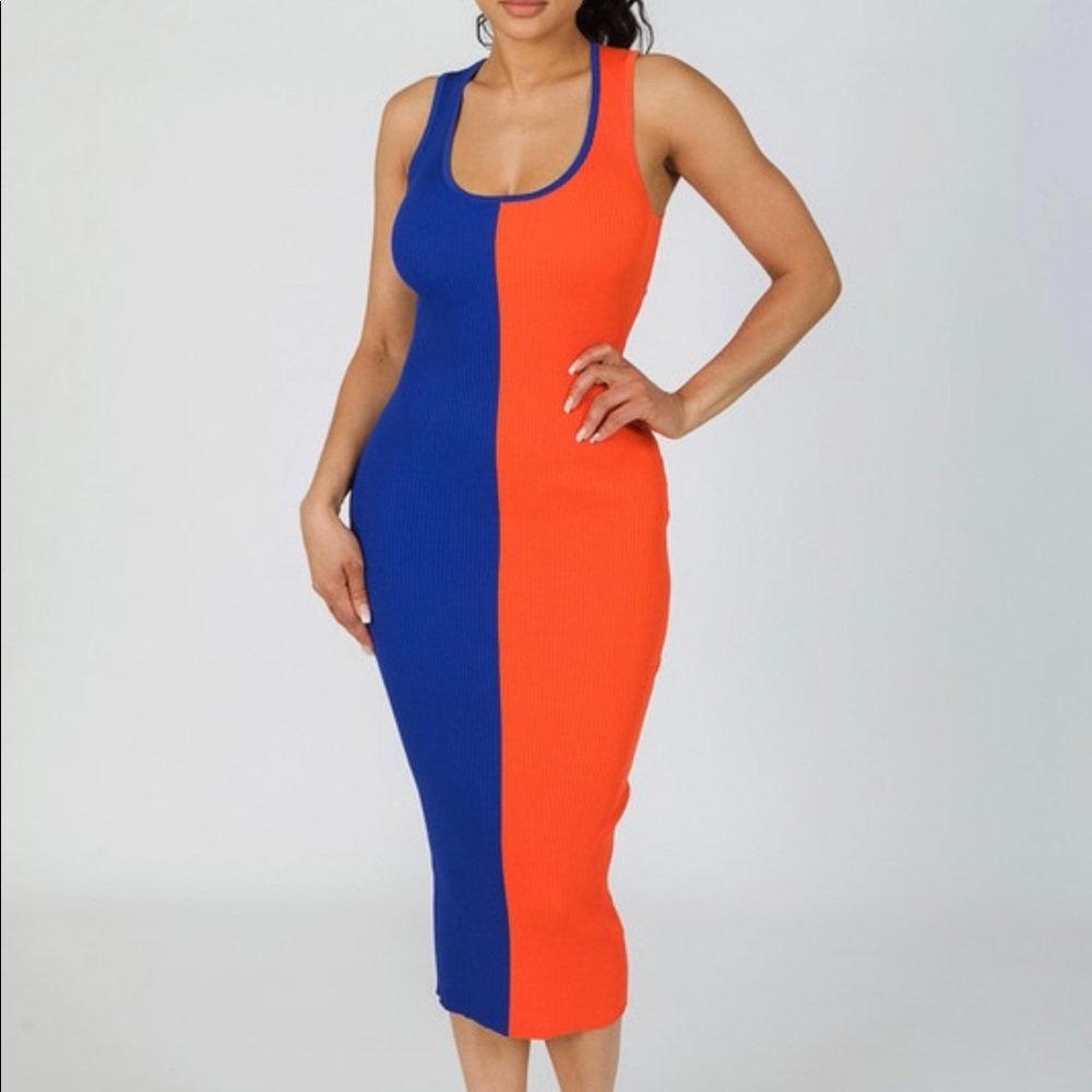 Color Block Dress - Picture 4 of 6
